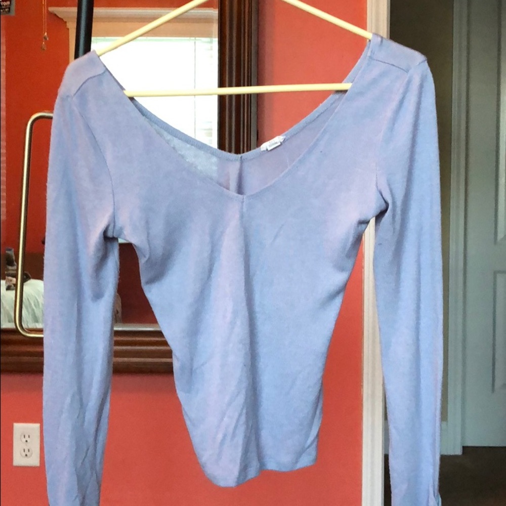 Vibrant blue top